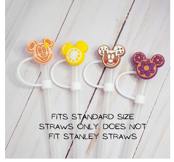 Cartoon Silicone Straw Covers, Straw Accessories, Reusable Tip Cover, Straw  Buddy 