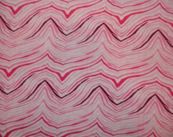 Large, Adult Size Pink Zebra Animal Print with your choice of back, no sew fleece blanket (60" x 72") comforter Two Layer fleece blankets