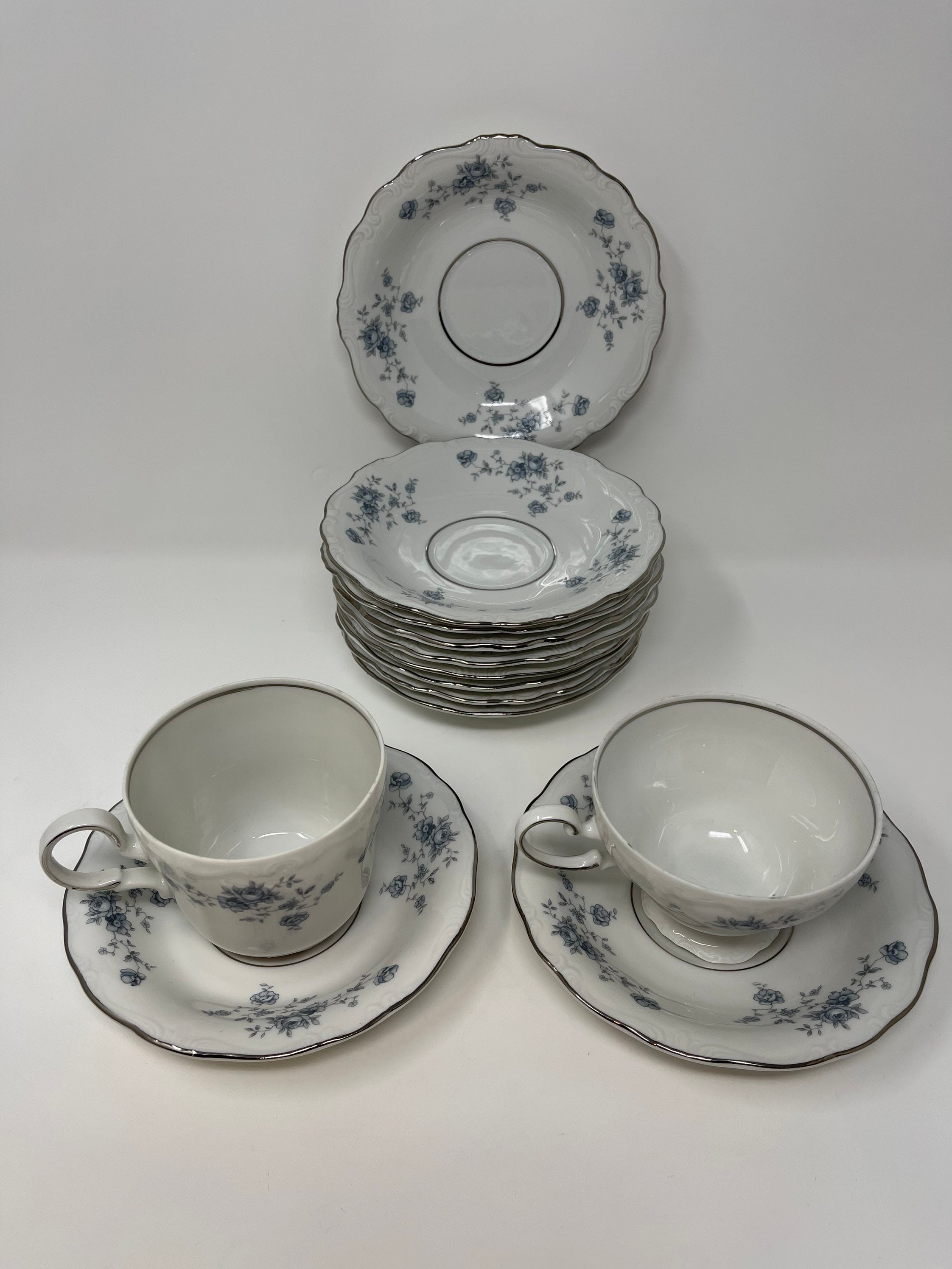 Antique Porcelain Dinnerware Set From JOHANN HAVILAND , Bavaria Germany ...