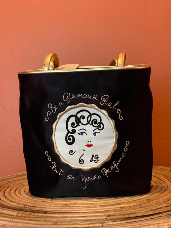 Vintage Lulu Guinness Glamour girl Handbag