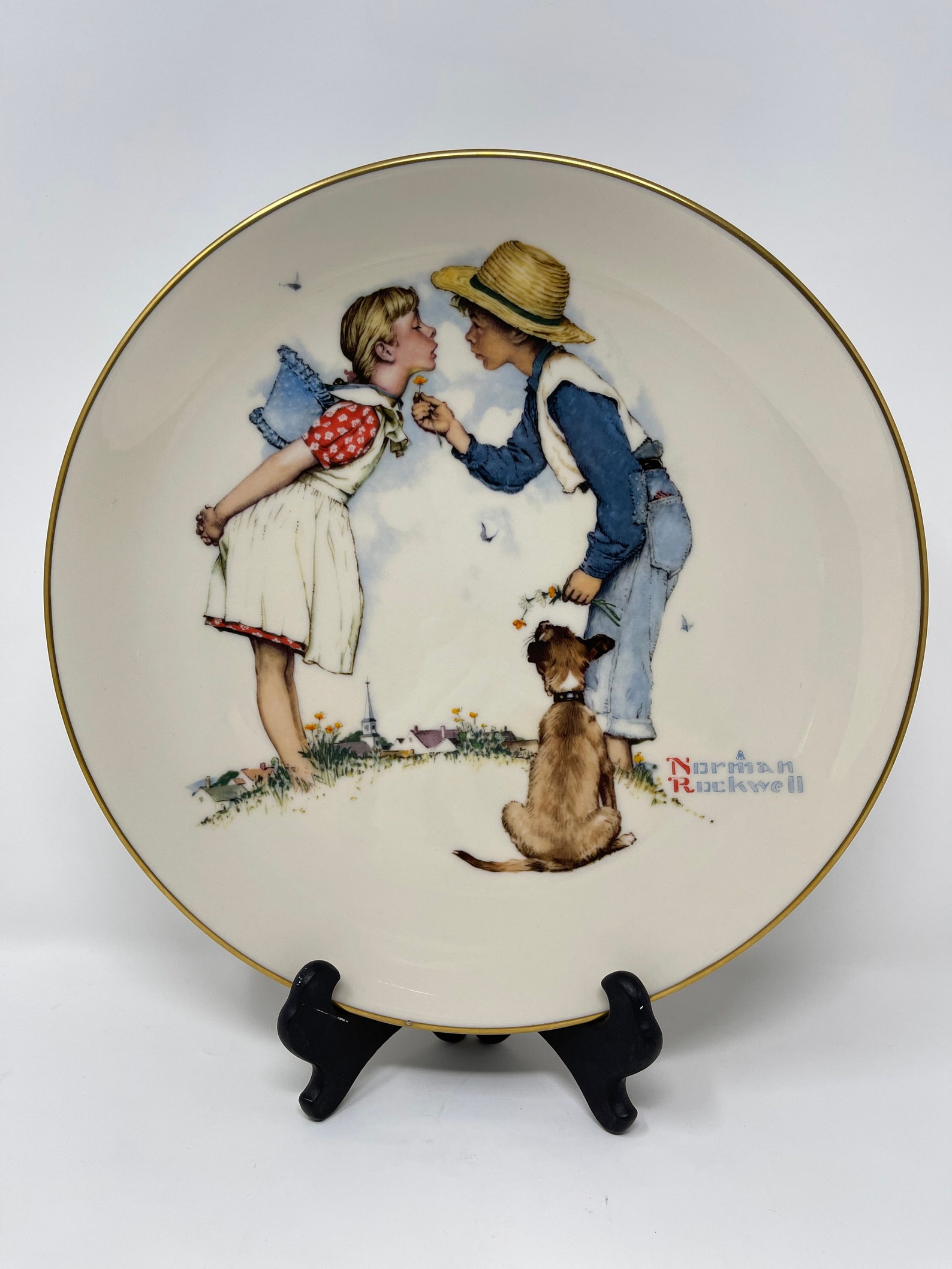Norman Rockwell Decorative Platesnull