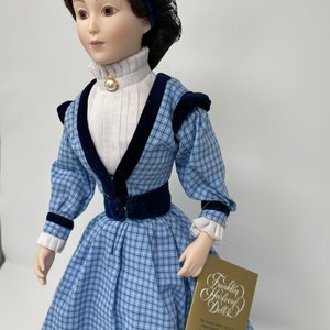Franklin Heirloom Dolls, Antique Porcelain Doll.