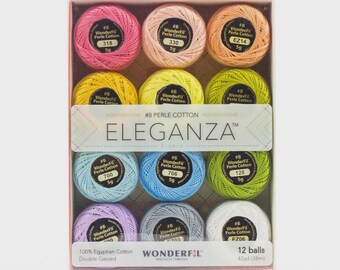 Pastels - Eleganza Perle Cotton Packs, Wonderfil Speciality Threads