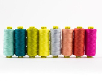Violet Craft Collection - Spagetti 12wt Egyptian Cotton Thread Pack, Quilting, Embroidery, Sashiko,Needlework, Top stitching
