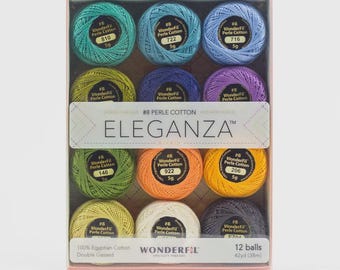 Coral Reef - Eleganza Perle Cotton Packs, Wonderfil Speciality Threads