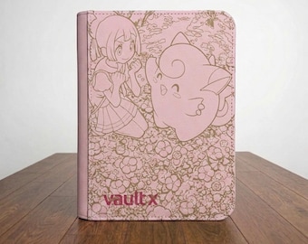 Vault X Pokémon Collector's Binder | Custom Trading Card Binder | Lilly's Clefairy