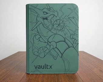 Vault X Pokémon Collector's Binder | Custom Trading Card Binder | Rayquaza