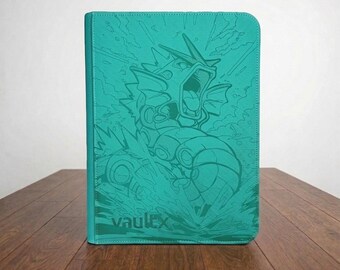 Vault X Pokémon Collector's Binder | Custom Trading Card Binder | Gyarados