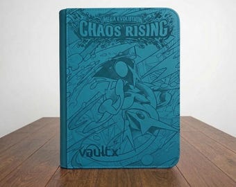 Vault X Pokémon Collector's Binder | Custom Trading Card Binder | Chaos Rising