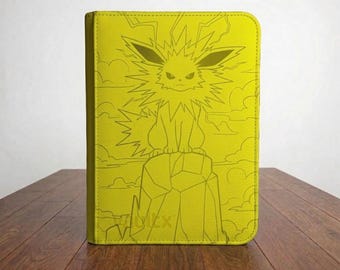Vault X Pokémon Collector's Binder | Custom Trading Card Binder | Jolteon