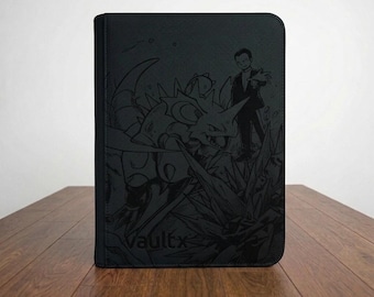 Vault X Pokémon Collector's Binder | Custom Trading Card Binder | Nidoking Destined Rivals