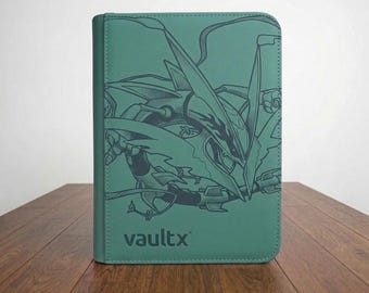 Vault X Pokémon Collector's Binder | Custom Trading Card Binder | Mega Rayquaza