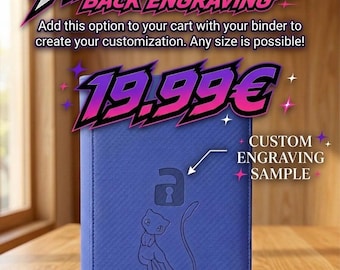 ADDITIONAL BACK ENGRAVING | Add-on