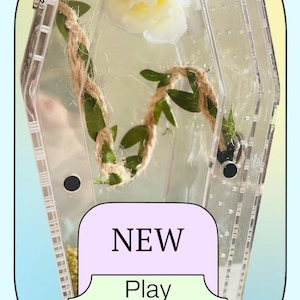 Enclosure decor | Jumping spider play rope | Enclosure accessories