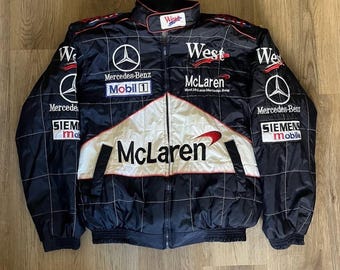 Adult vintage McLaren embroidered racing Jacket