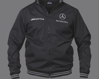 Adult vintage AMG Embroidery racing Jacket