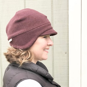 Winter hats with ear flaps and fur online