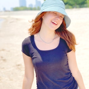 wide brim summer hat for women