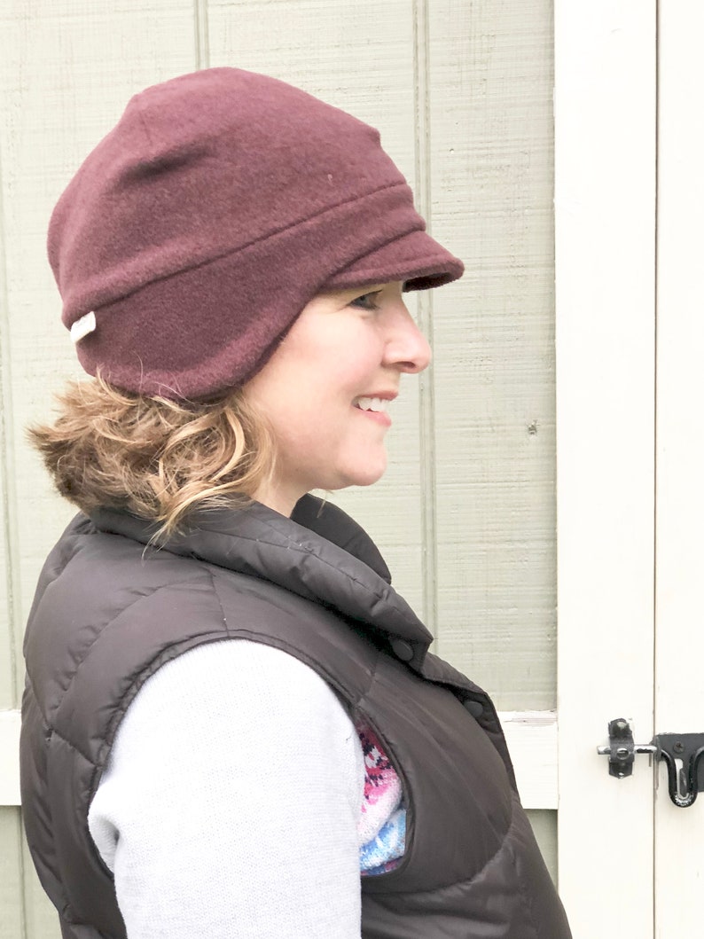 Women's Earflap Hat Earmuff Hats Fleece Earflaps Fleece Etsy