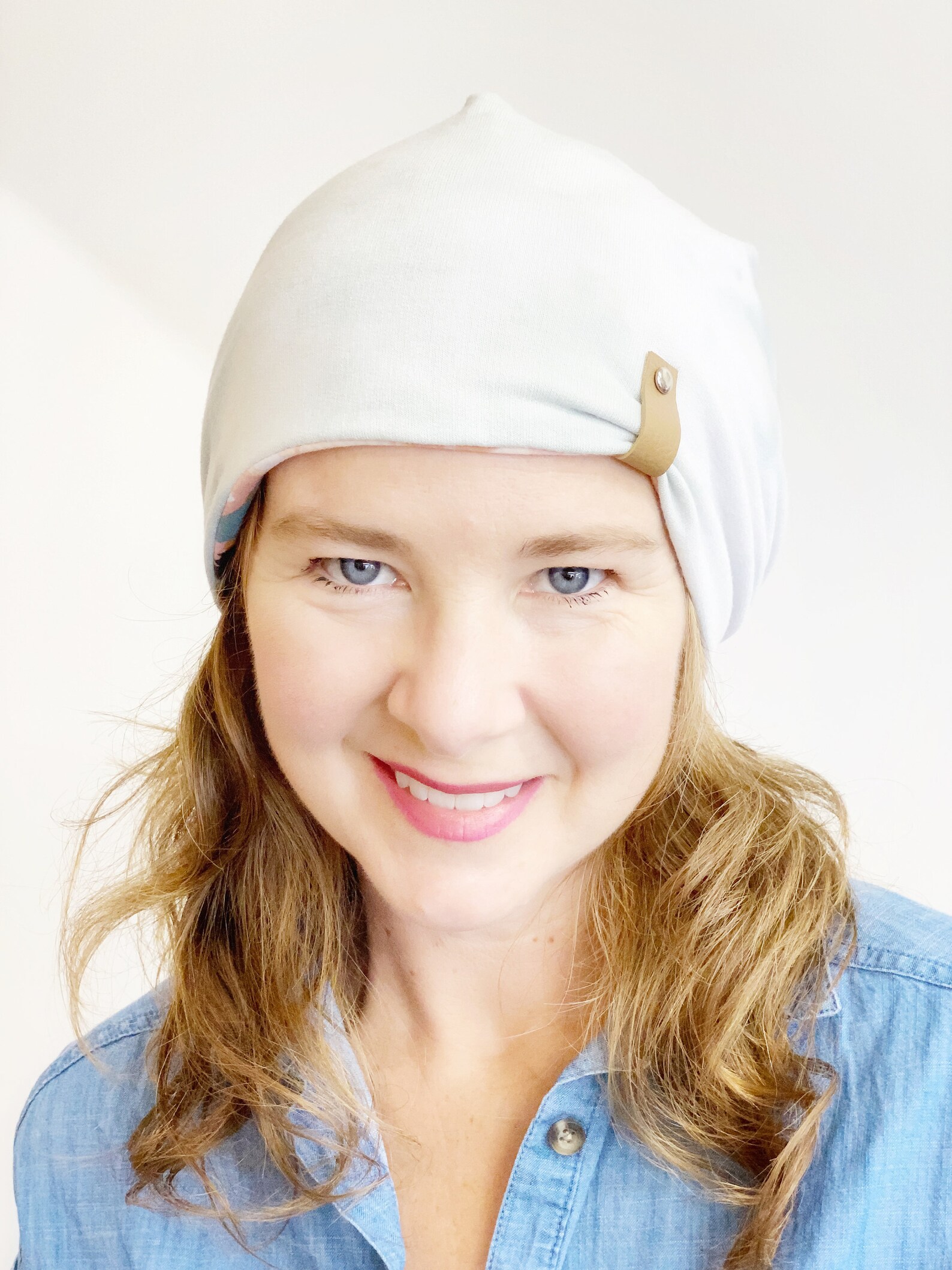 Women's Thinning Hair Hat Reversible Floral Beanie for Etsy