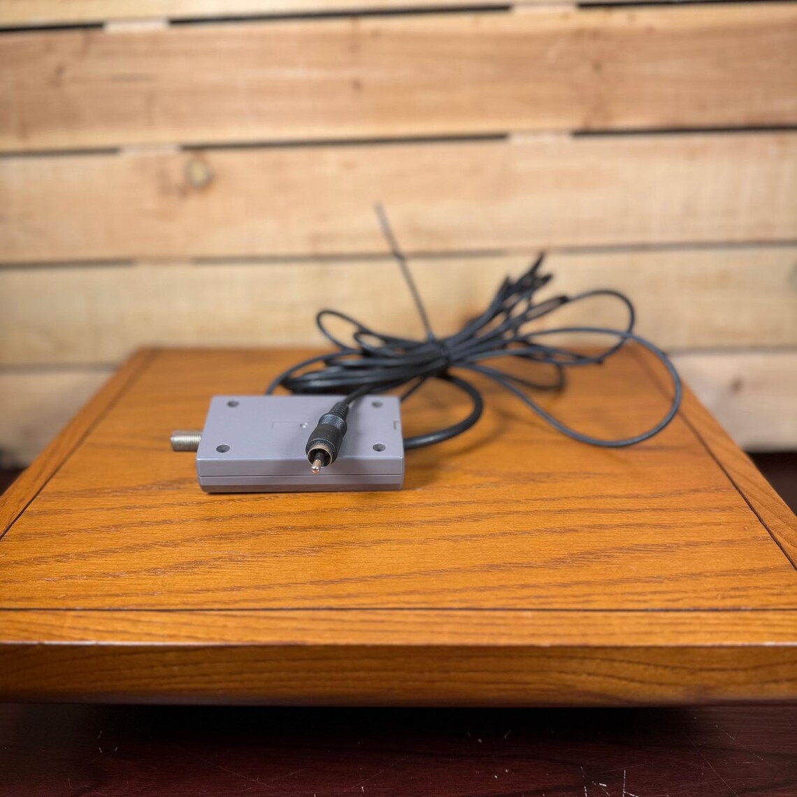 Nintendo NES rf switch NES-003 tested working coaxial adapter cable, foto 4 di 4