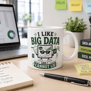 Big Data-kaffekopp | Dataanalytiker-humormugg