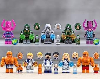 10PCS Galactus Doctor Doom Minifigures Toys Action figures Building Toys