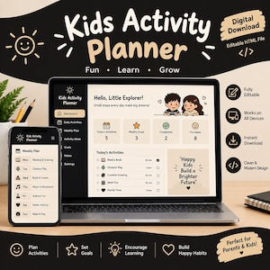 Web-App zur Planung von Kinderaktivitäten und Tagesabläufen