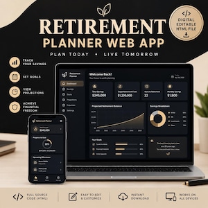 Webapplicatie voor pensioenplanning | Digitale planningstool | Budgettracker | Spaarplanner