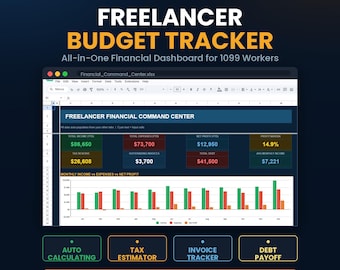 Freelancer Budget Tracker - Google Sheets Version