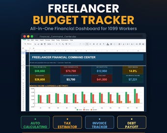 Freelancer 1099 Budget Tracker - Excel Version