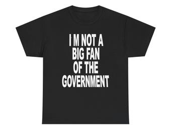 Ik ben geen grote fan van het overheids-T-shirt