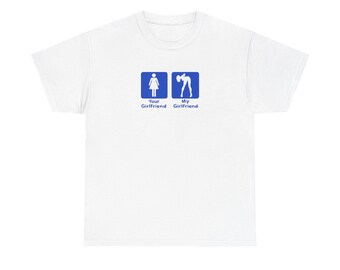 T-shirt van haar vriendin versus mijn vriendin