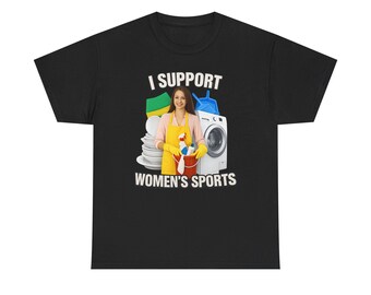 I Support sport-T-shirt voor dames | Wasmachine Washumor