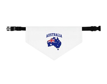 Australia Soccer Pet Bandana Collar