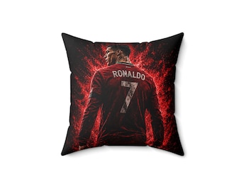Cristiano Ronaldo World Cup 2026 Square Pillow