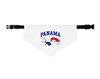 Panama fotbollsbandanahalsband för husdjur