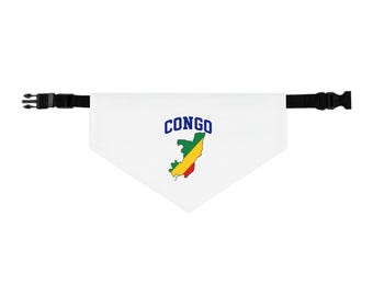 Congo Soccer Pet Bandana Collar