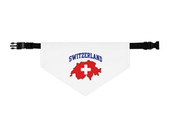 Schweiz Soccee Pet Bandana Halsband