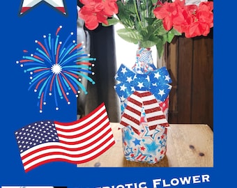 Patriottisch bloemboeket