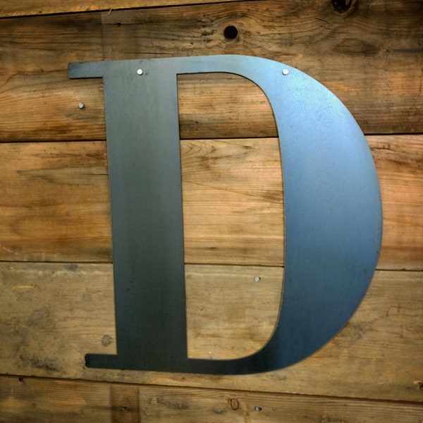 Metal Letters 18 inch Industrial Metal Letter