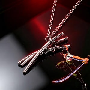 Zoro Sword Necklace - Etsy