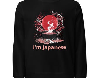 Je suis un sweat-shirt japonais