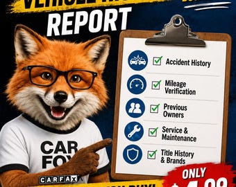 CARFAX Fahrzeugverlauf, VIN-Prüfung, Unfälle, Kilometerstand, Titelverlauf