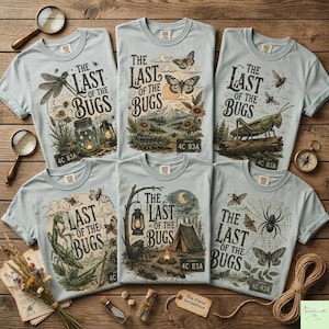 The Last Of The Bugs Shirt, Vintage Firefly Lantern Tee, Funny Lightning Bug Cottagecore Shirt, Insect Lover Gift