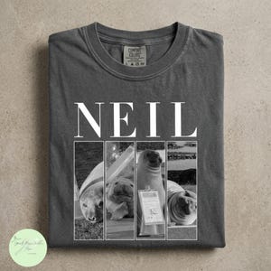 Neil The Seal Comfort Colors Shirt, Funny Seal Meme Photo Collage Tee, Viral Animal Graphic Shirt, Ocean Wildlife Gift for Seal Lovers