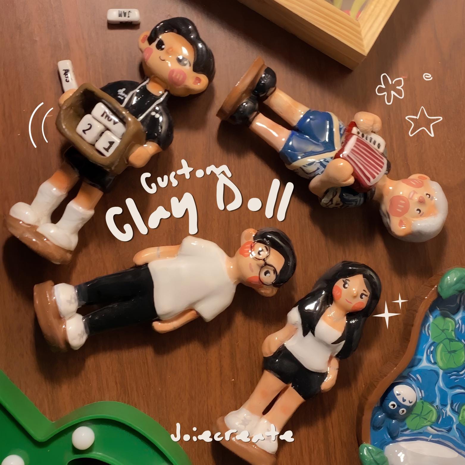 Clay dolls - Etsy 日本