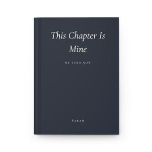 Personalized New Chapter Christian Journal | This Chapter Is Mine
