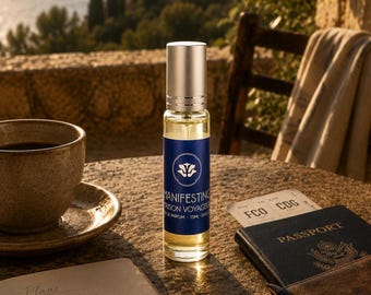 Manifesting 15ml Eau de Parfum Travel Size Unisex · Bergamot Lime Citrus Cardamom · Mediterranean Perfumerie · Maison Voyageur Madrid