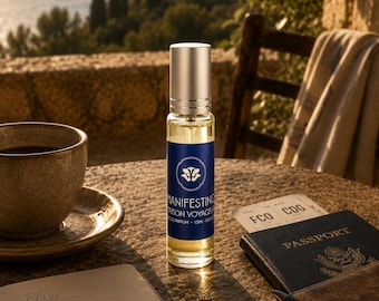 Manifesting 15ml Eau de Parfum Travel Size Unisex · Bergamot Lime Citrus Cardamom · Mediterranean Perfumerie · Maison Voyageur Madrid